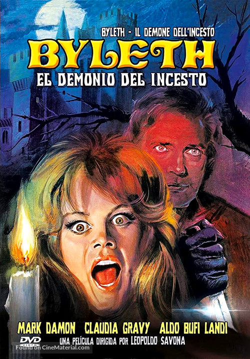 Byleth - il demone dell&#039;incesto - Spanish Movie Cover