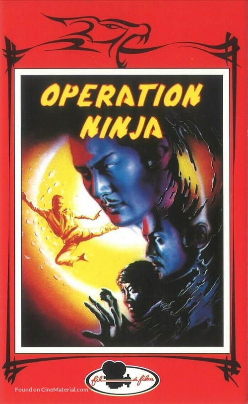 Ninja Operation: Licensed to Terminate - French VHS movie cover