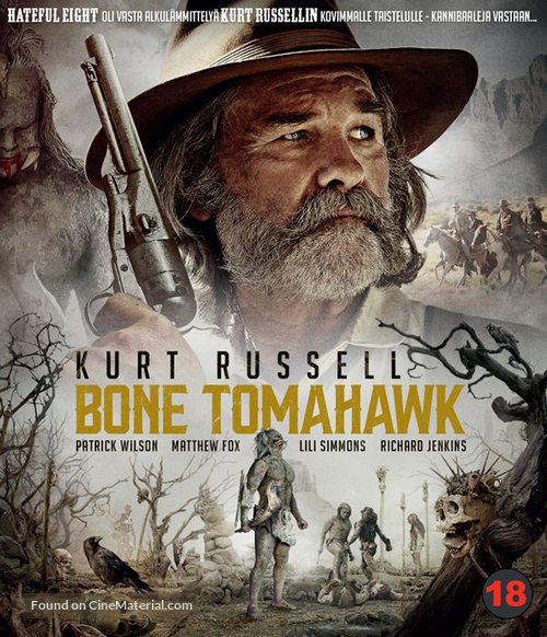 Bone Tomahawk - Finnish Movie Cover