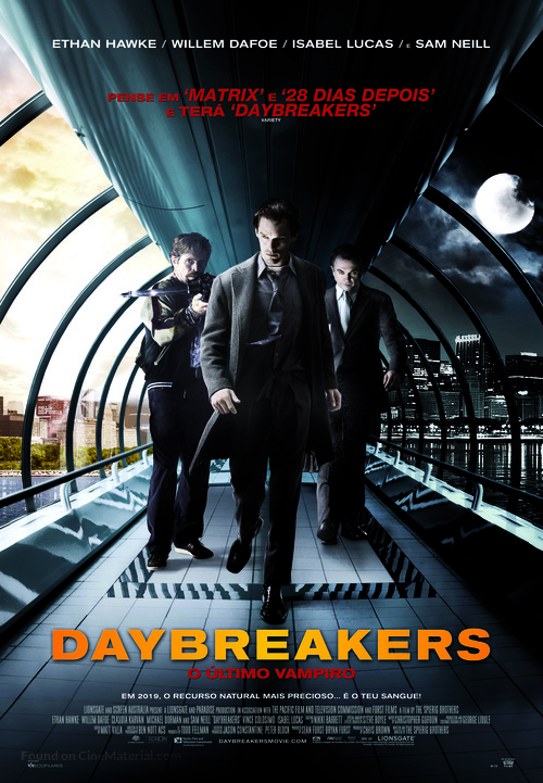 Daybreakers - Portuguese Movie Poster