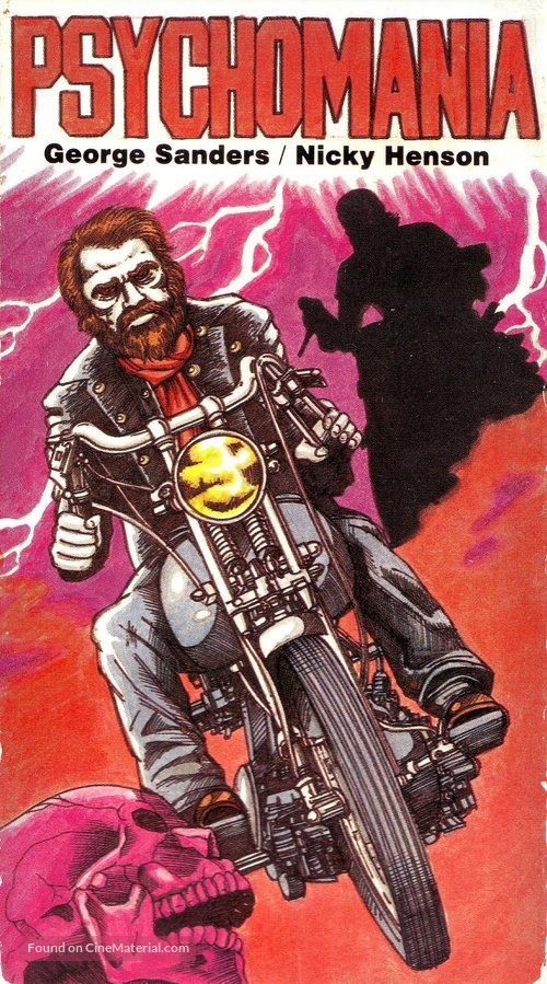 Psychomania - VHS movie cover