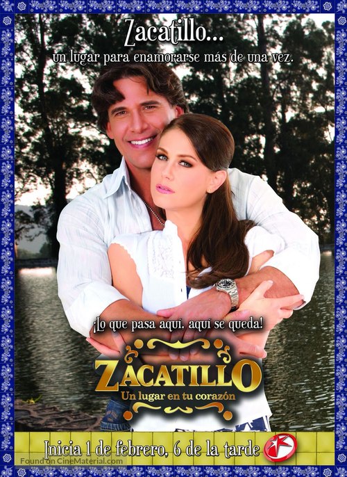 &quot;Zacatillo, un lugar en tu coraz&oacute;n&quot; - Mexican Movie Poster