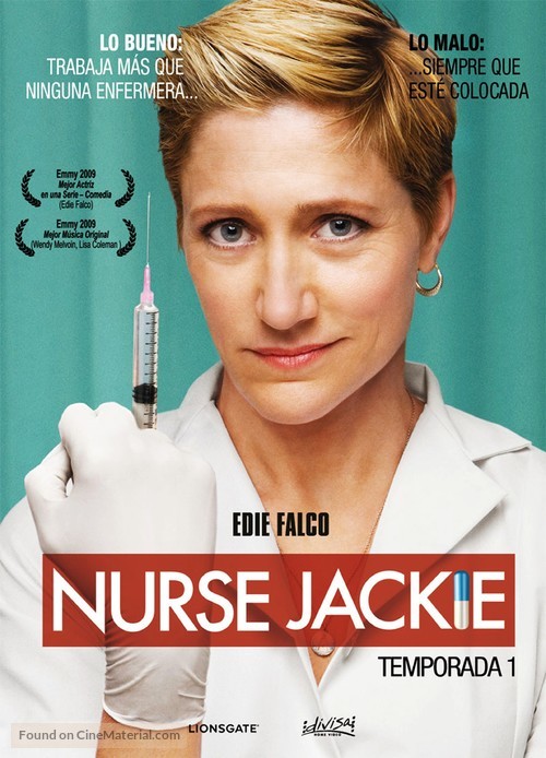 &quot;Nurse Jackie&quot; - Spanish DVD movie cover