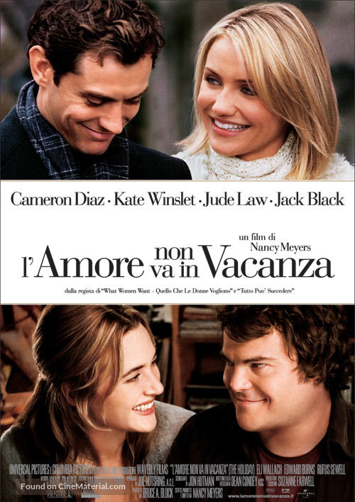 The Holiday - Italian Movie Poster