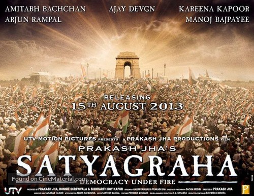 Satyagraha - Indian Movie Poster