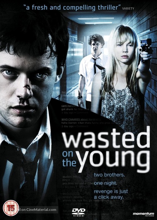 Wasted on the Young - British DVD movie cover