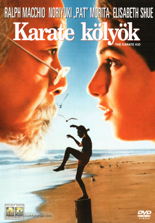 The Karate Kid - Hungarian DVD movie cover