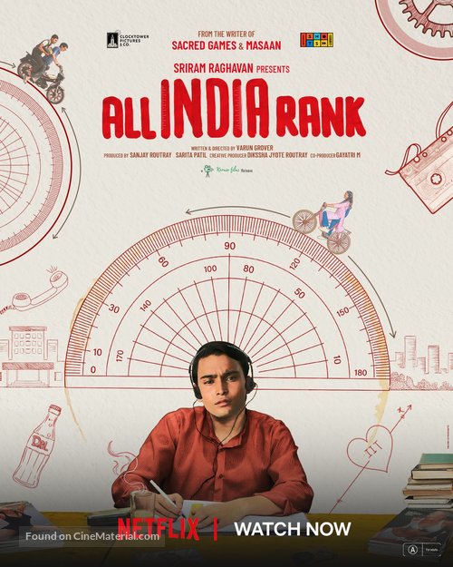 All India Rank - Indian Movie Poster