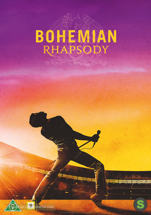 Bohemian Rhapsody - Danish DVD movie cover