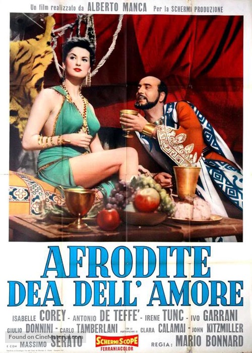 Afrodite, dea dell&#039;amore - Italian Movie Poster