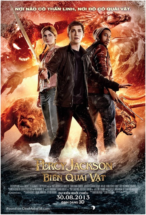 Percy Jackson: Sea of Monsters - Vietnamese Movie Poster