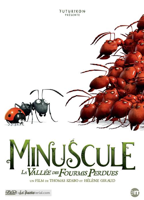 Minuscule - La vall&eacute;e des fourmis perdues - French DVD movie cover