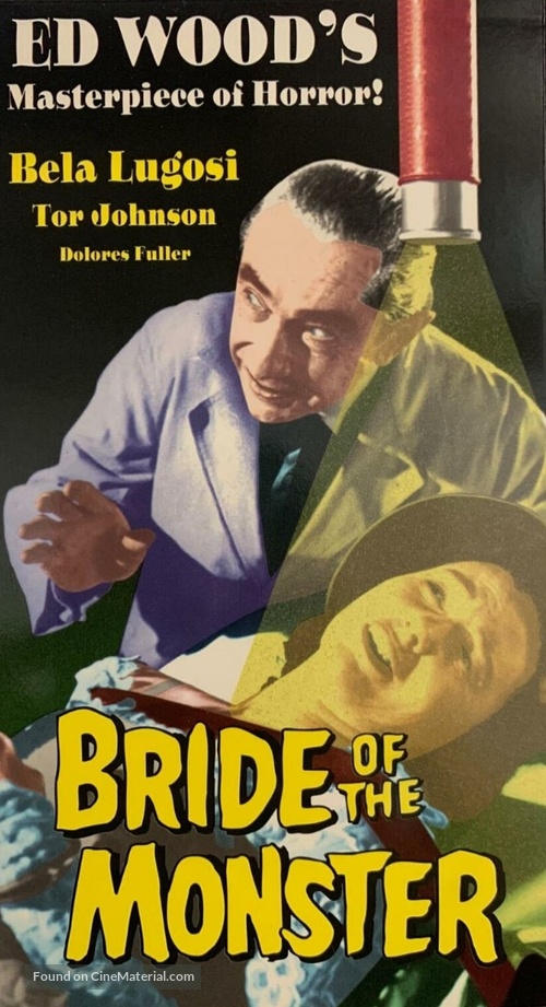 Bride of the Monster - VHS movie cover