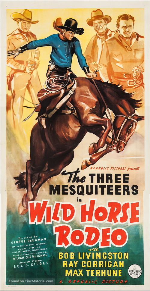 Wild Horse Rodeo - Movie Poster