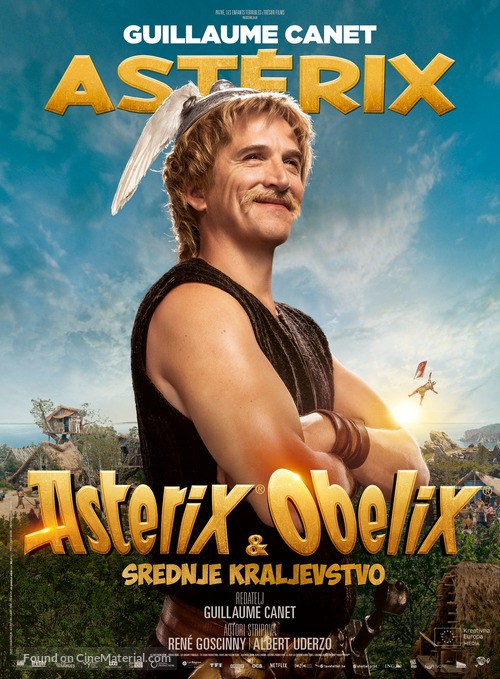 Ast&eacute;rix &amp; Ob&eacute;lix: L&#039;Empire du Milieu - Croatian Movie Poster