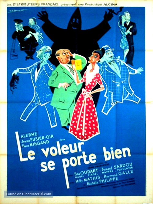 Le voleur se porte bien - French Movie Poster