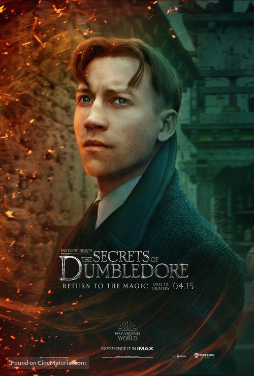 Fantastic Beasts: The Secrets of Dumbledore - Canadian Movie Poster