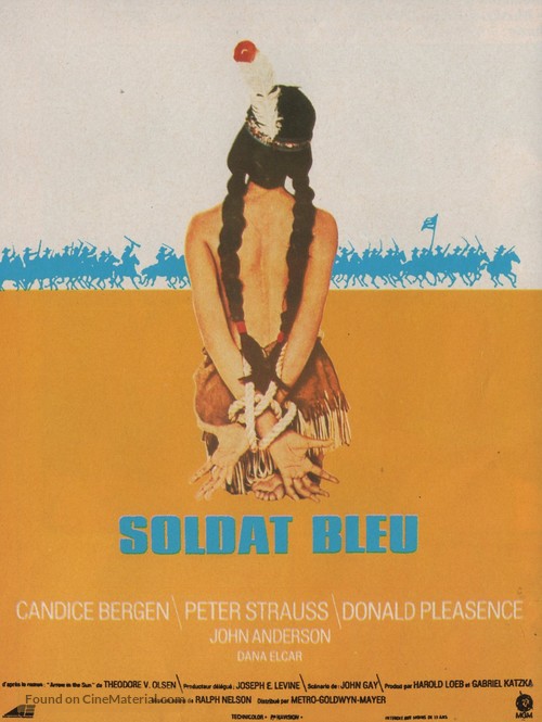 Soldier Blue - French Movie Poster