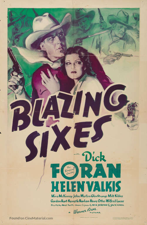 Blazing Sixes - Movie Poster