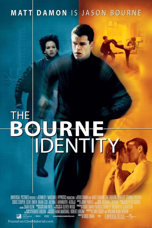 The Bourne Identity - Theatrical movie poster