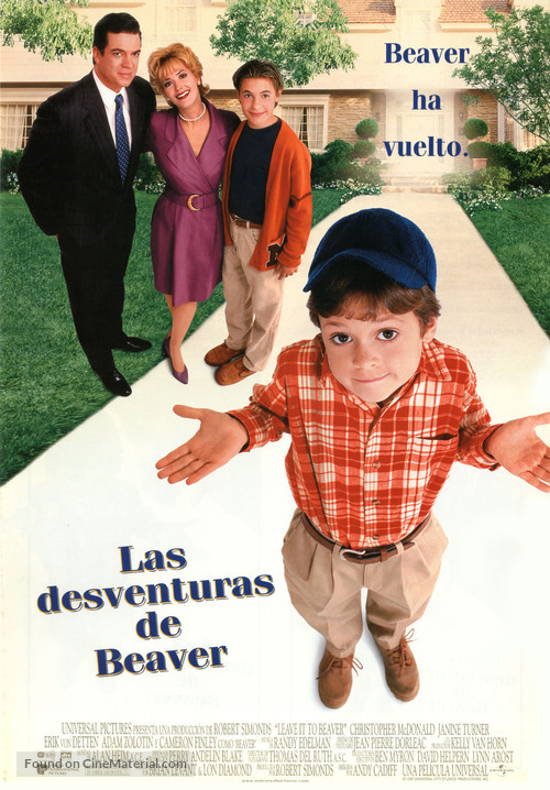 Leave It to Beaver - Spanish Movie Poster