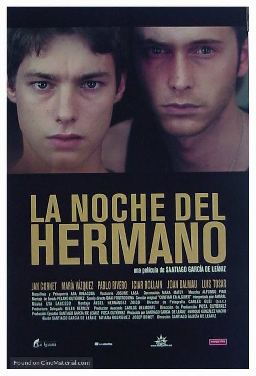 Noche del hermano, La - Spanish poster