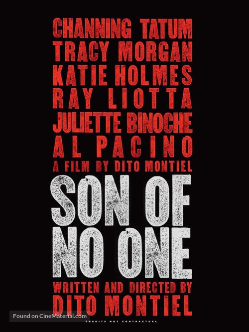 The Son of No One - Movie Poster