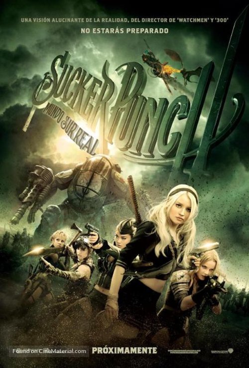 Sucker Punch - Argentinian Movie Poster