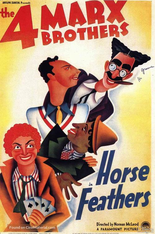 Horse Feathers - Re-release movie poster