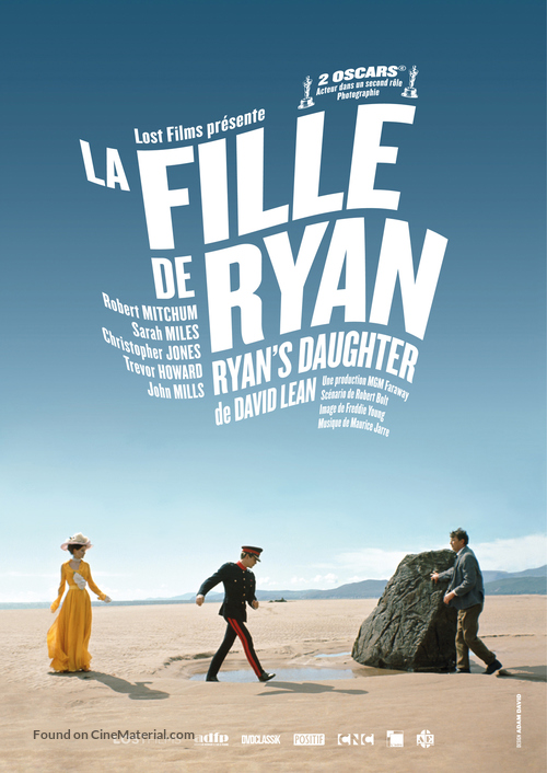 Ryan&#039;s Daughter - French Movie Poster