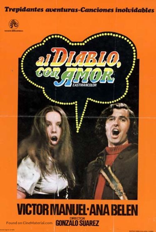 Al diablo, con amor - Spanish Movie Cover