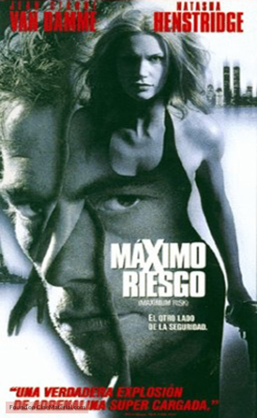 Maximum Risk - Argentinian VHS movie cover