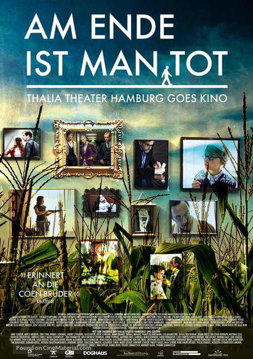 Am Ende ist man tot - German Movie Poster