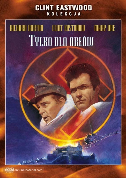 Where Eagles Dare - Polish Movie Cover