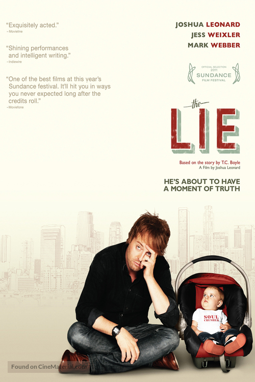 The Lie - DVD movie cover