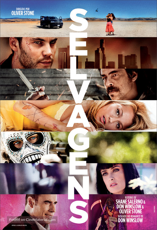 Savages - Brazilian Movie Poster