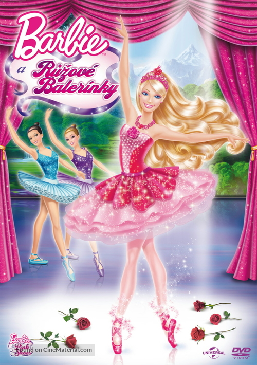 Barbie in the Pink Shoes - Czech DVD movie cover