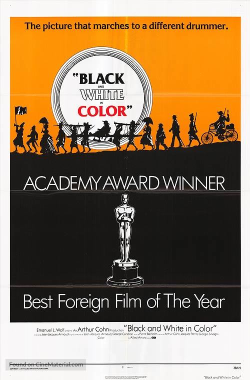 Noirs et blancs en couleur - Movie Poster