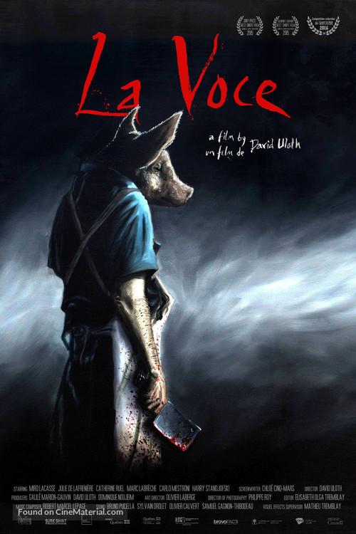 La Voce - Canadian Movie Poster