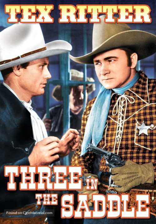 Three in the Saddle - DVD movie cover