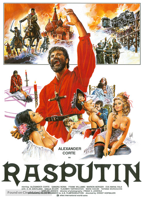 Rasputin - Orgien am Zarenhof - Movie Poster