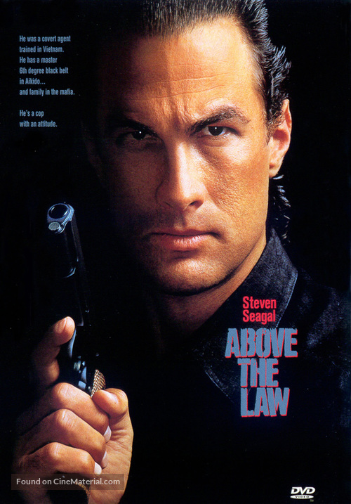 Above The Law - DVD movie cover