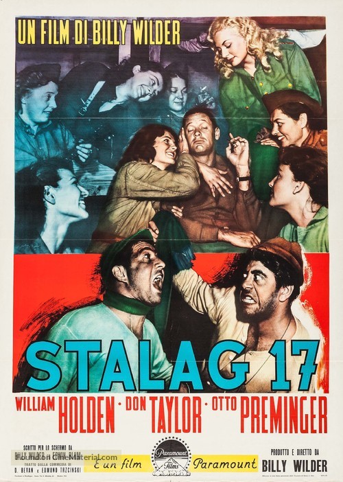 Stalag 17 - Italian Movie Poster