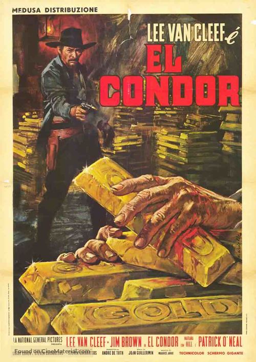 El C&oacute;ndor - Italian Movie Poster