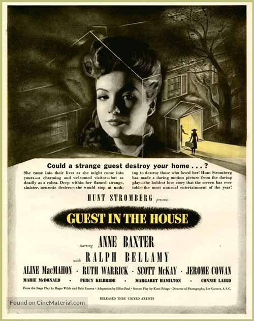 Guest in the House - poster