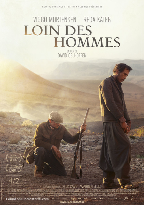 Loin des hommes - Belgian Movie Poster
