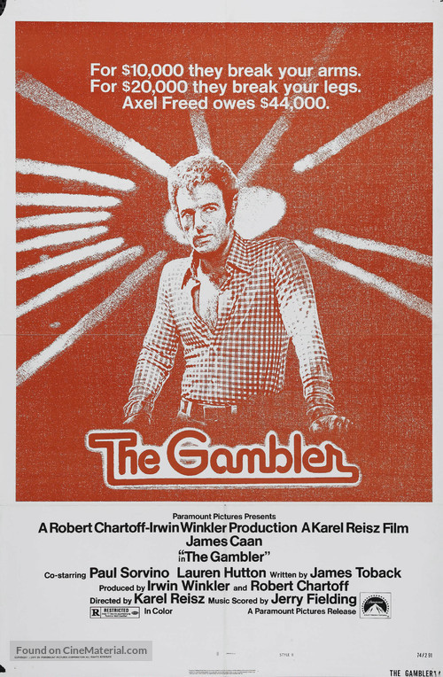 The Gambler - Movie Poster