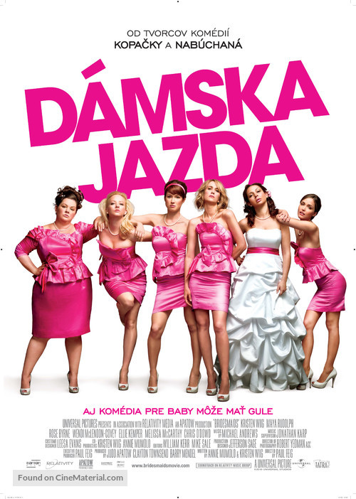 Bridesmaids - Slovak Movie Poster