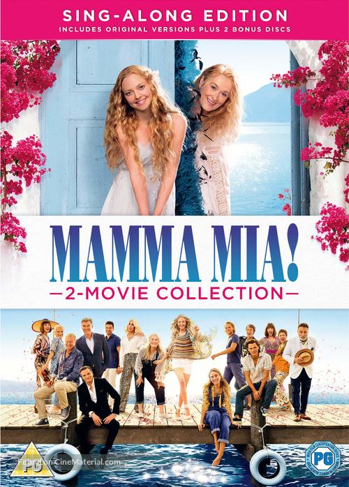 Mamma Mia! Here We Go Again - British DVD movie cover