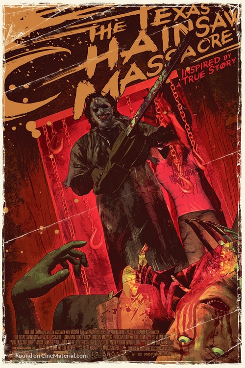 The Texas Chain Saw Massacre - Italian poster